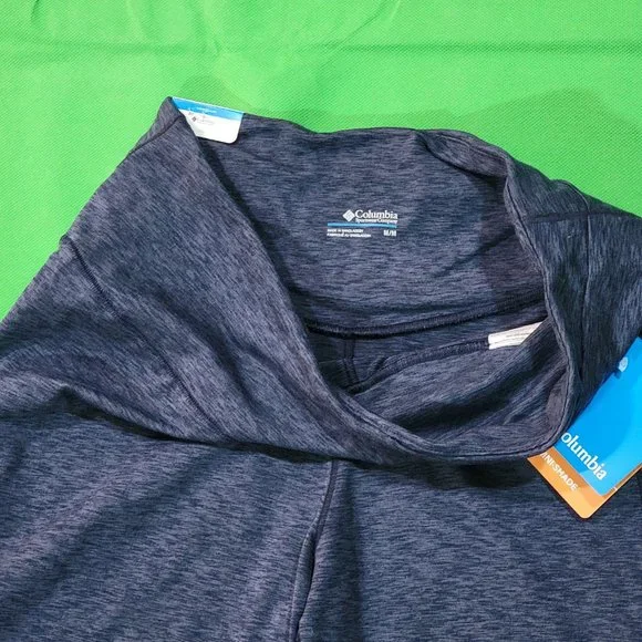 Columbia Womens Weekend Adventure Pant Dark Nocturnal Heather Activewear Sz M - Picture 5 of 12